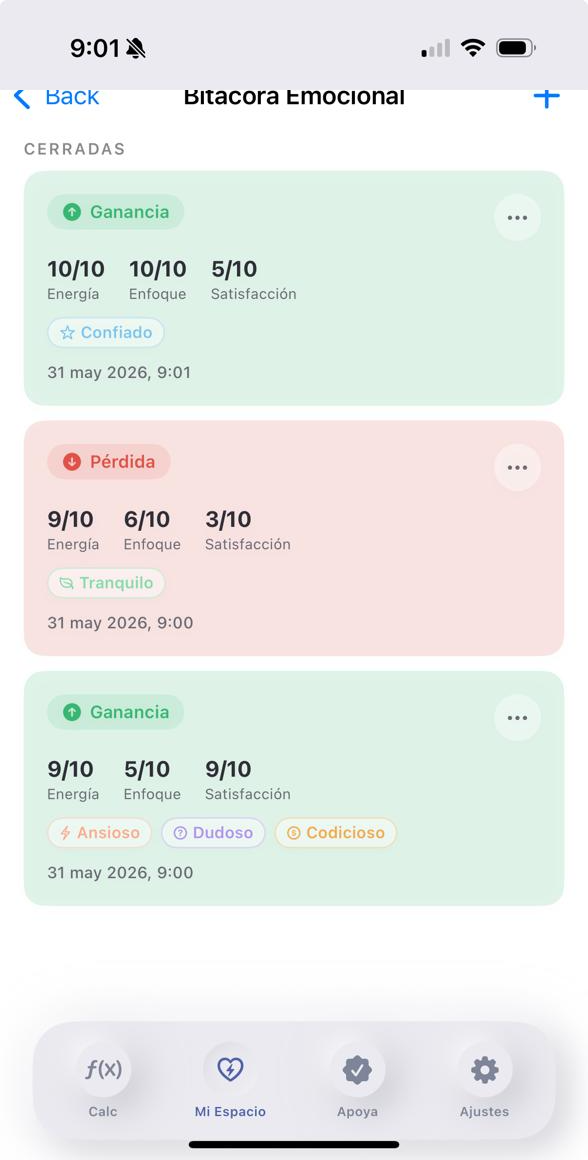 Bitácora emocional